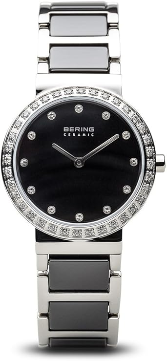 BERING Reloj Analógico para Mujer de Cuarzo con Correa en Acero Inoxidable 10729-702