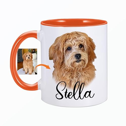 Custom Coffee Mug, Personalized Mugs with Photo and Text, Custom