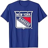 New York Rangers Icon Royal Officially Licensed T-Shirt