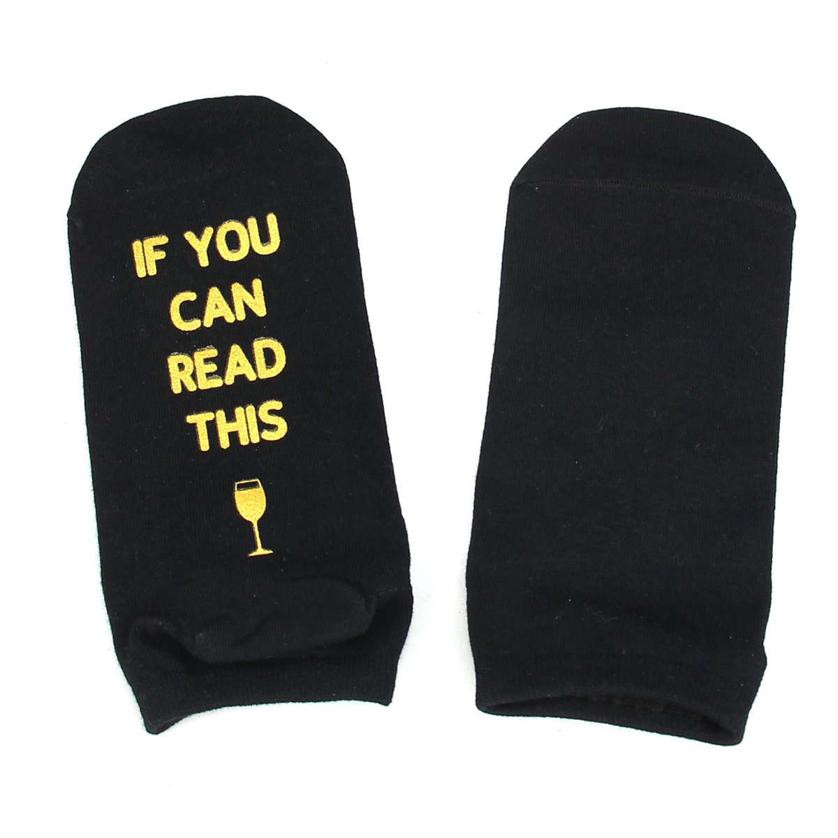 If You Can Read This Bring Me Some Wine Novelty Cotton Socks 2 Pairs Gift Idea for Wine Lovers, Birthdays, White Elephant, Wife, Husband or Best Friend Wine Socks