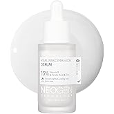 DERMALOGY by NEOGEN Real 15% Niacinamide Serum, Pore Minimizing & Dark Spot Correcting Face Serum with Zinc, Hydrating Vegan Korean Skincare, 1.01 fl oz (30 ml)