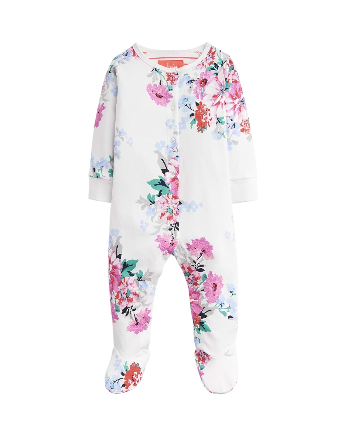 floral baby grow
