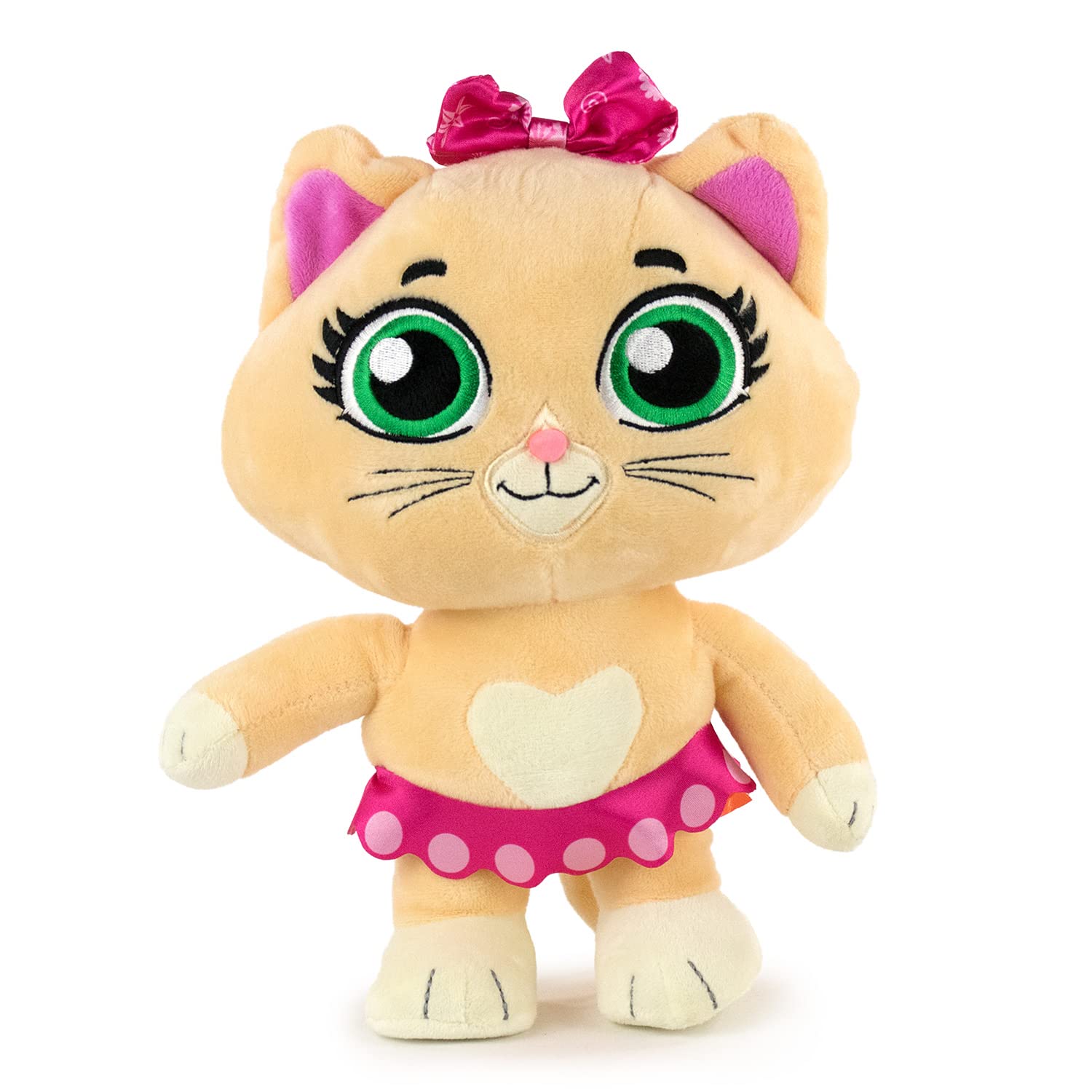 BARRADO Soft Toy of the Characters of 44 Cats - Lampo, Milady, Meatball, Pilou - 26cm, 10'23" - Super Soft Quality (Pilou)