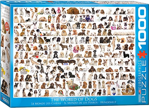 EuroGraphics World of Dogs (1000 Piece) Puzzle