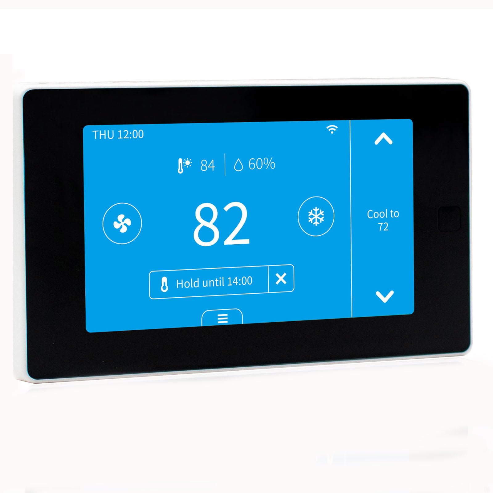Photo 1 of (see all images for damage) Smart Thermostat for House with C-Wire Adapter, Programmable WiFi Thermostat Compatible with Alexa and Google Assistant,Energy Saving