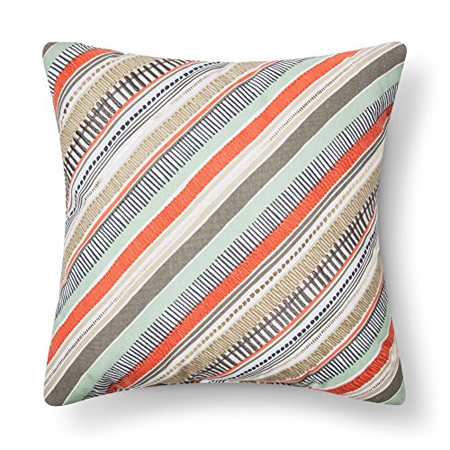 Room-Essentials-Global-Stripe-Decorative-Square-ThrowToss-Pillow-Multi-18x18