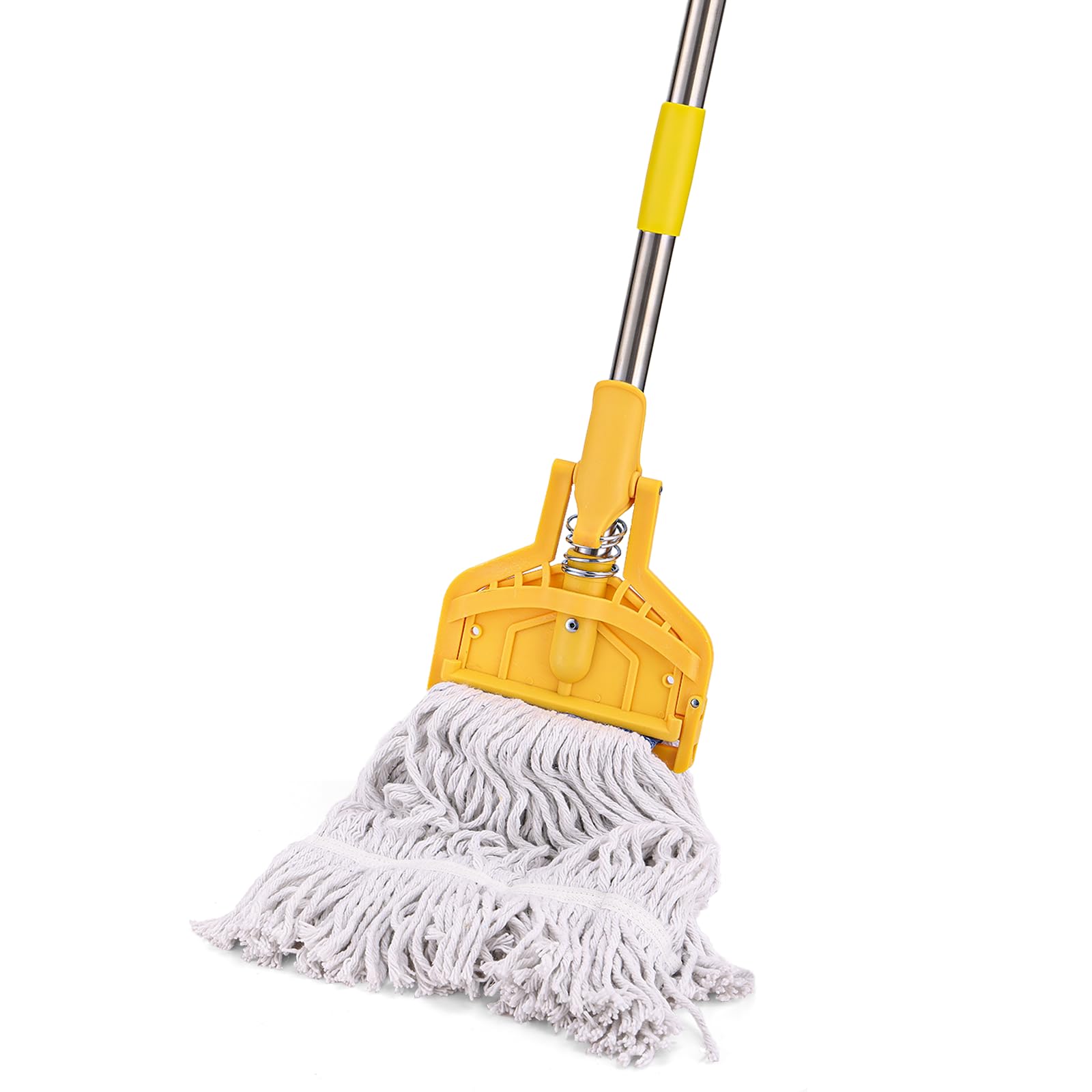 Photo 1 of (incomplete) Commercial Heavy Duty Industrial Cotton Mop, 61 inch Metal Commercial Mop Stick for Home