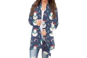 COTECRAM Halloween Costumes for Women 2024 Fashion Lightweight Open Front Cardigan Casual Long Sleeve Winter Coats