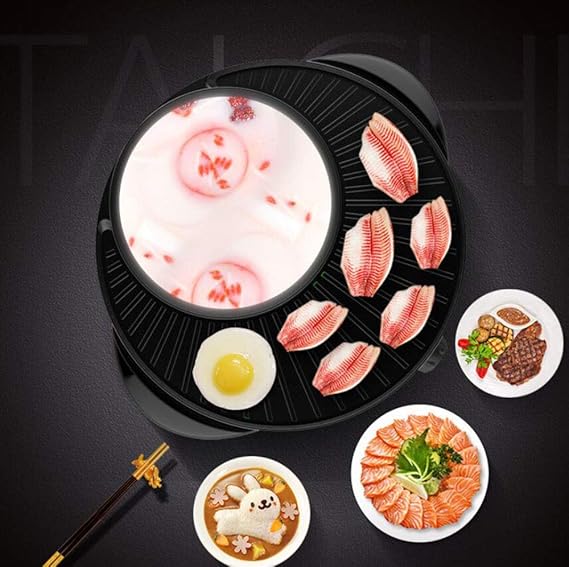 XRPXRP Plancha de Asar Eléctrica, Antiadherente,Fácil ...