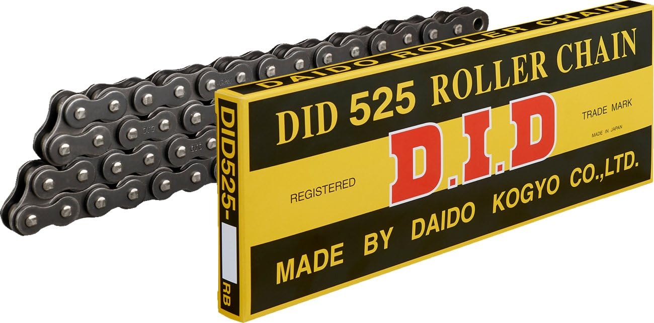 D.I.D 525X108RB chain 525 Did, 108 links (Standard), Open, with Clip Lock