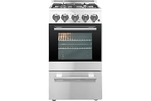 FORNO Lamazze 20″ Freestanding Gas Range