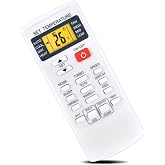 ZWP YKR-H/102E Replacement Remote Control for COSTWAY Air Conditioner | also for Della 048-MS-12 048-MS-24 048-MS-18, for AUX YKR-H/101E, for JustSmart, Honeywell, Qurious_Corner Air Conditioner