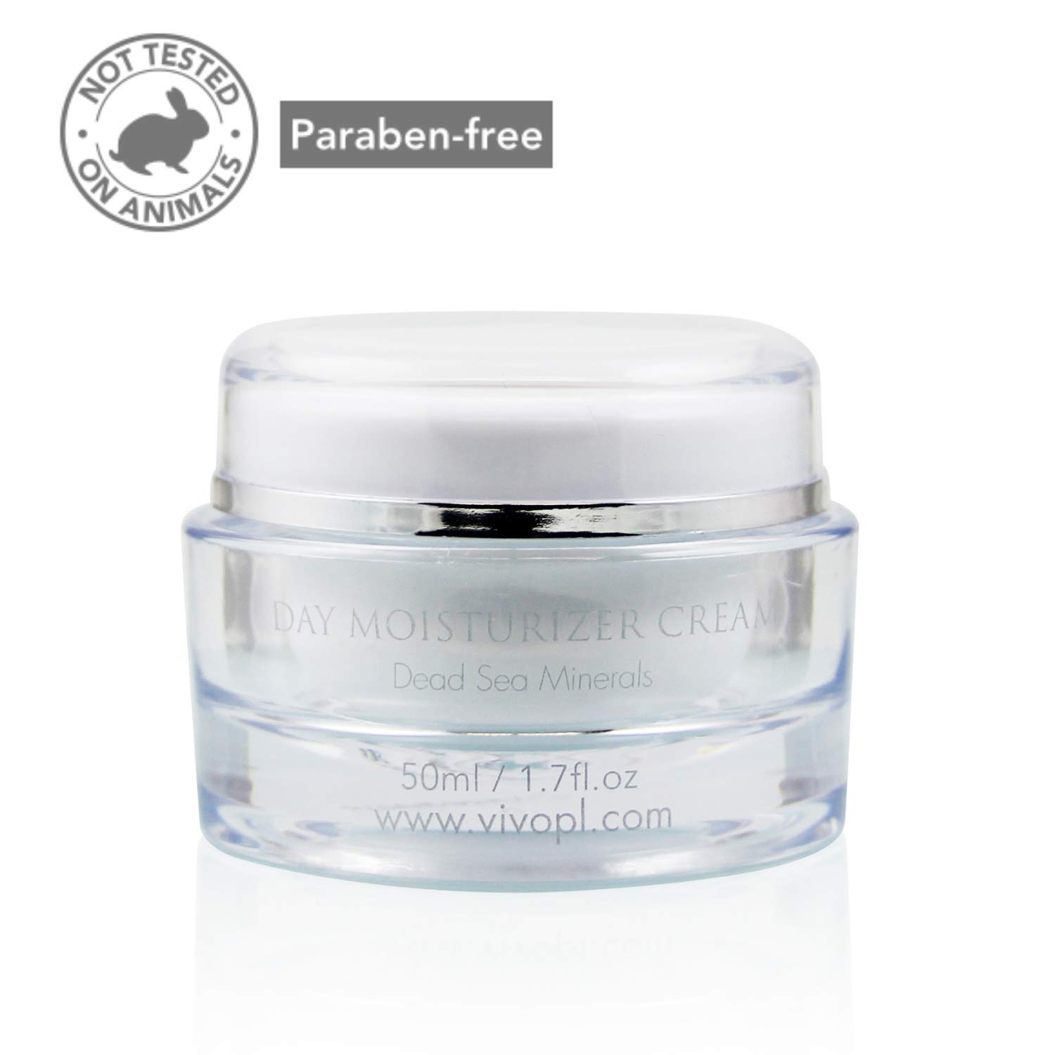 Vivo Per Lei Day Cream, Dead Sea Face Cream for Dull, Dry Skin, Moisturizing Day Cream with Shea Butter, Non Greasy Day Moisturizer, Hydrating Face Cream for Women: Beauty