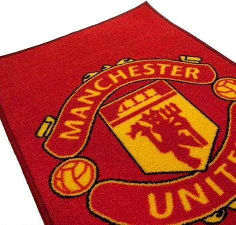 Crest Vorleger Teppich Manchester United: Amazon.de: Sport & Freizeit