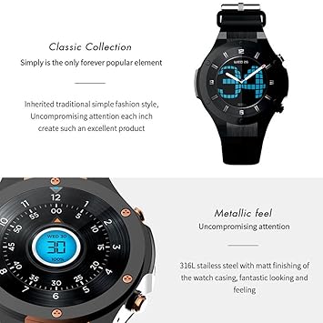 microwear h2 4g smartwatch