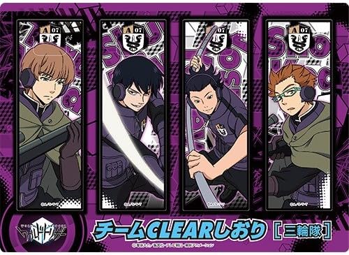 Amazon ワールドトリガー チームclearしおり 三輪隊 アニメ 萌えグッズ 通販