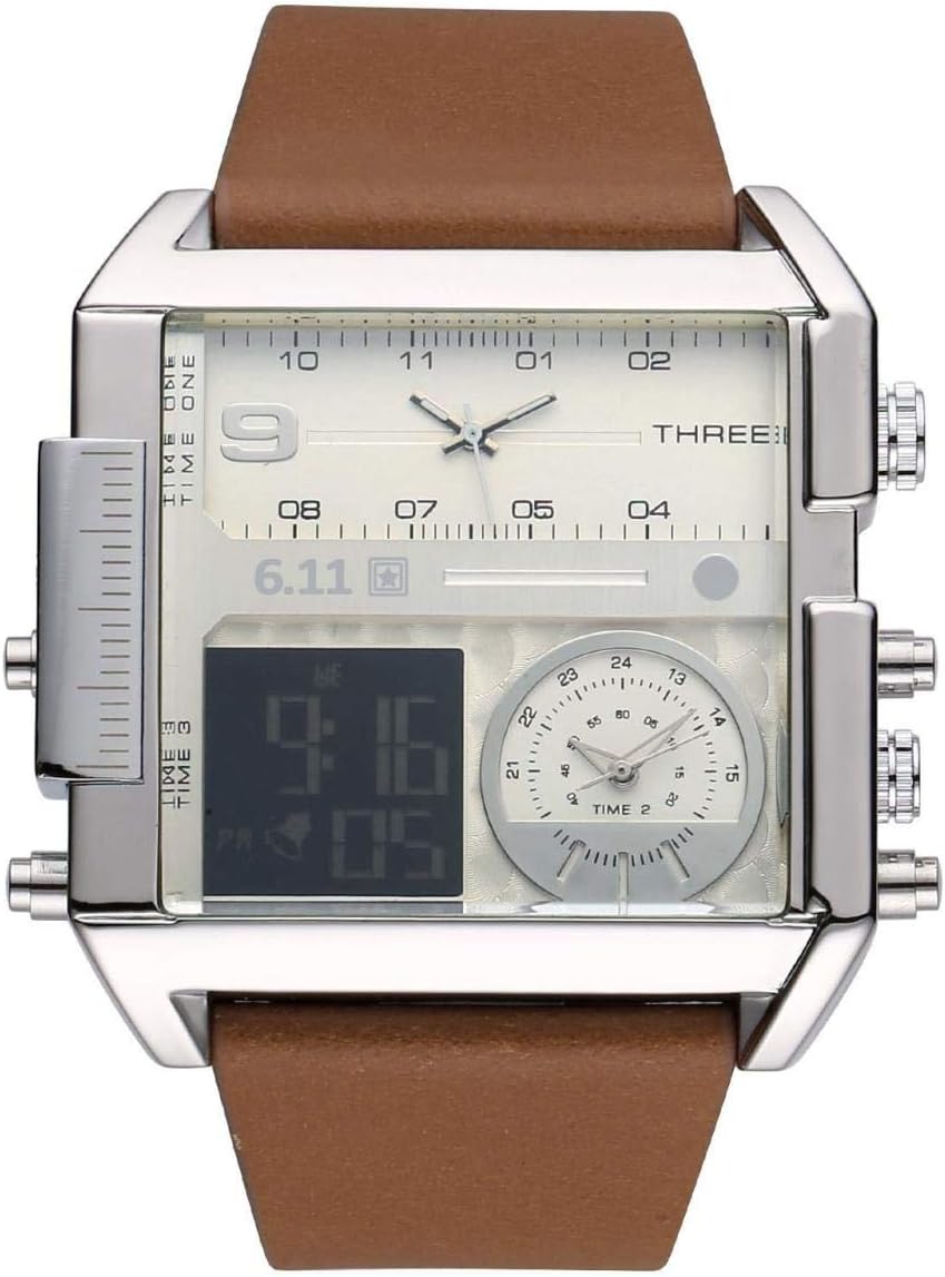 Men's Watches,Fashion Hipster Outdoor Electronic Watch Multi-Display Sports Men's Led Watch