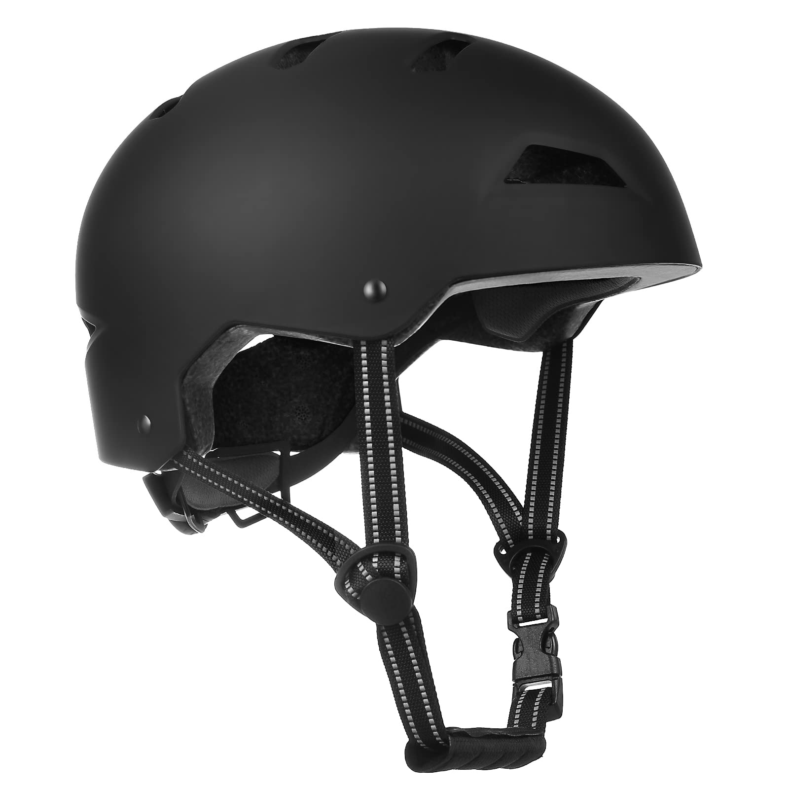 Photo 1 of *Minor Damaged* WHALEZON Kids Bike Helmet Ages 3-5-8-14, CPSC ASTM CPSIA Certified Toddler Helmet-Boys Black, Kids M/L