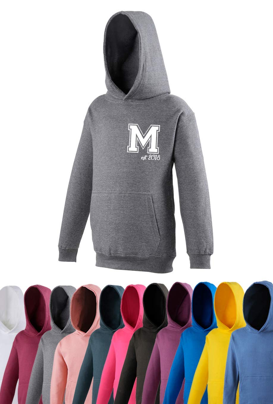 boys personalised hoodie