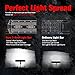 Led Light Bar MICTUNING 2Pcs 5-Row 7 Inch Spot Flood Combo Led Work Light 4000LM Offroad Driving Lights Fog Lamp for Jeep ATV Truck Boat
