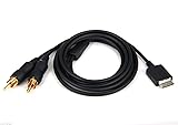 FidgetFidget 6ft 2M LINE Out Audio RCA Cable for