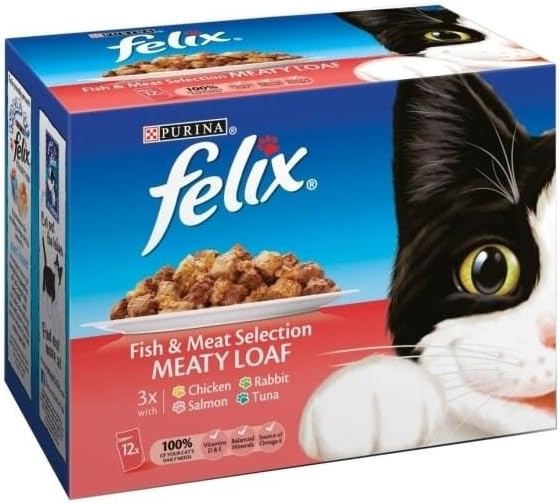 Felix Fish & Meat Supermeat Selection Meaty Loaf - Pouch (12x100g)