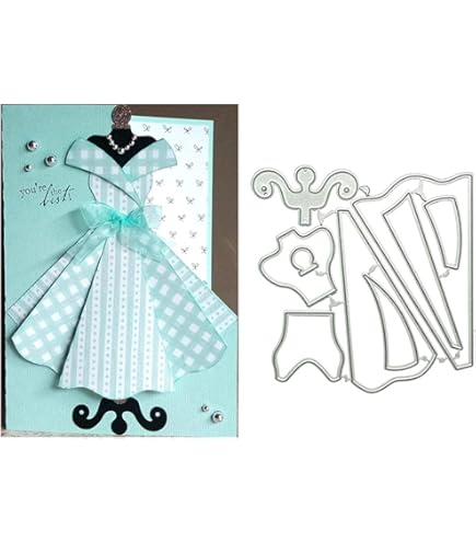 Amazon.com: Dress Form Steel Die for Scrapbooking (DIE409K)