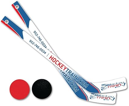 Amazon Com Mini Hockey Stick Set Knee Hockey Set With Two