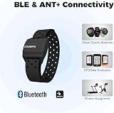 COOSPO Heart Rate Monitor Armband Bluetooth ANT+ IP67 2 Straps HW706 view 5