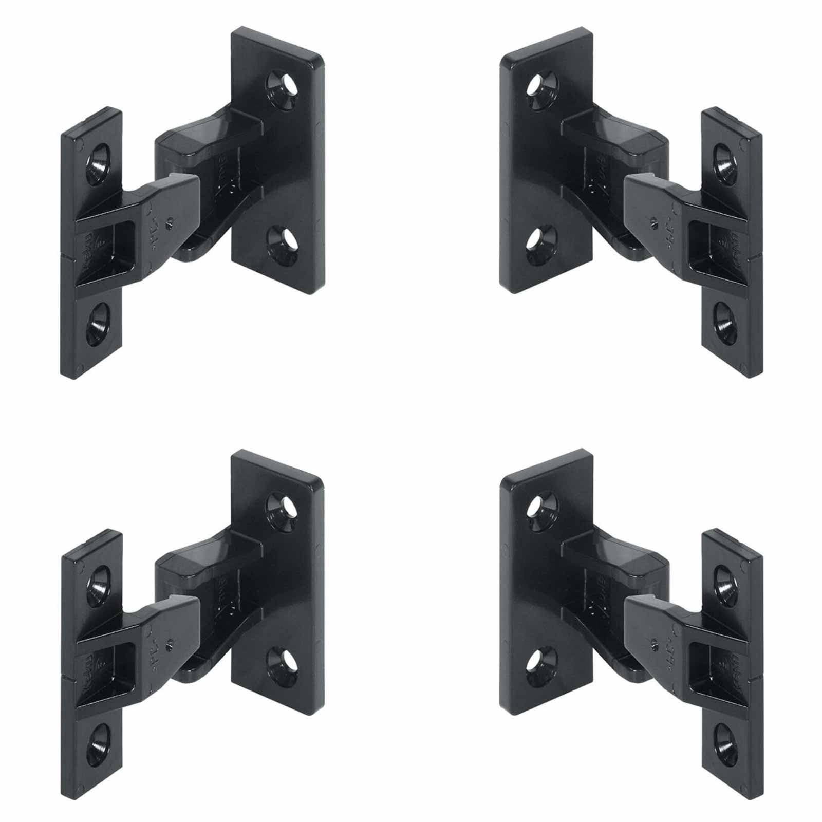 Push in Plinth Fasteners Fittings Press Fit Panel Clips x4，Panel Clips Push in