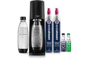 SodaStream Terra Sparkling Water Maker Bundle (Black)