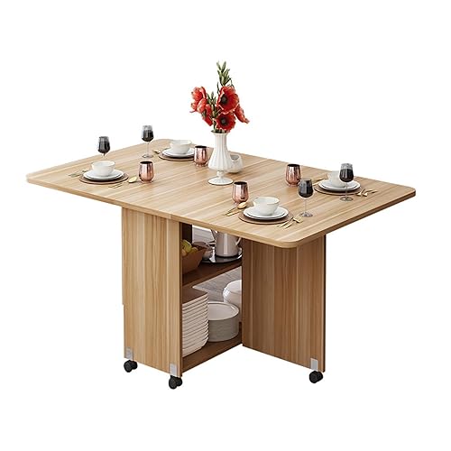 Apkaf Space Saving Folding Dining Table, Farmhouse Style Kitchen