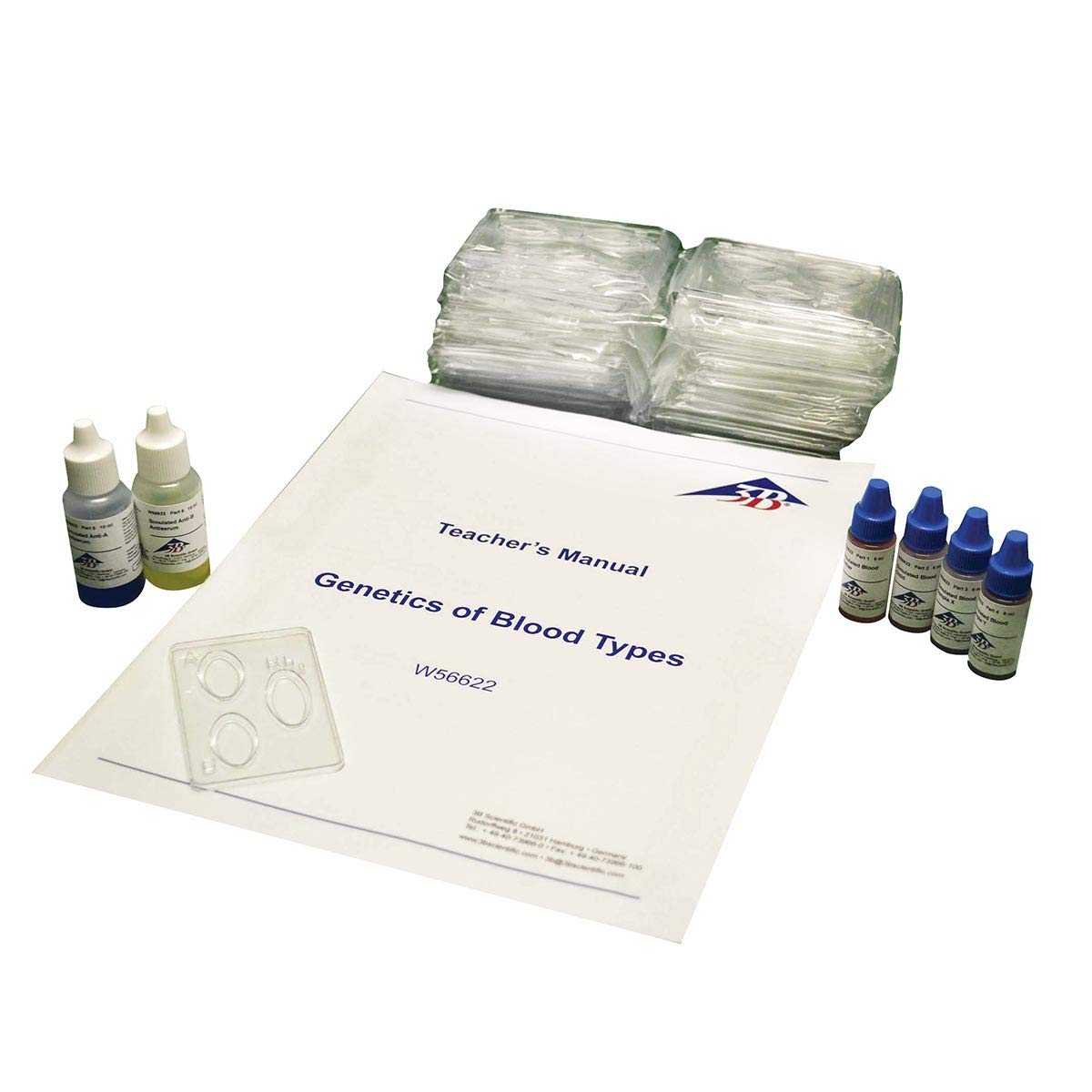 3B Scientific Experiment kit: Genetics of Blood Types