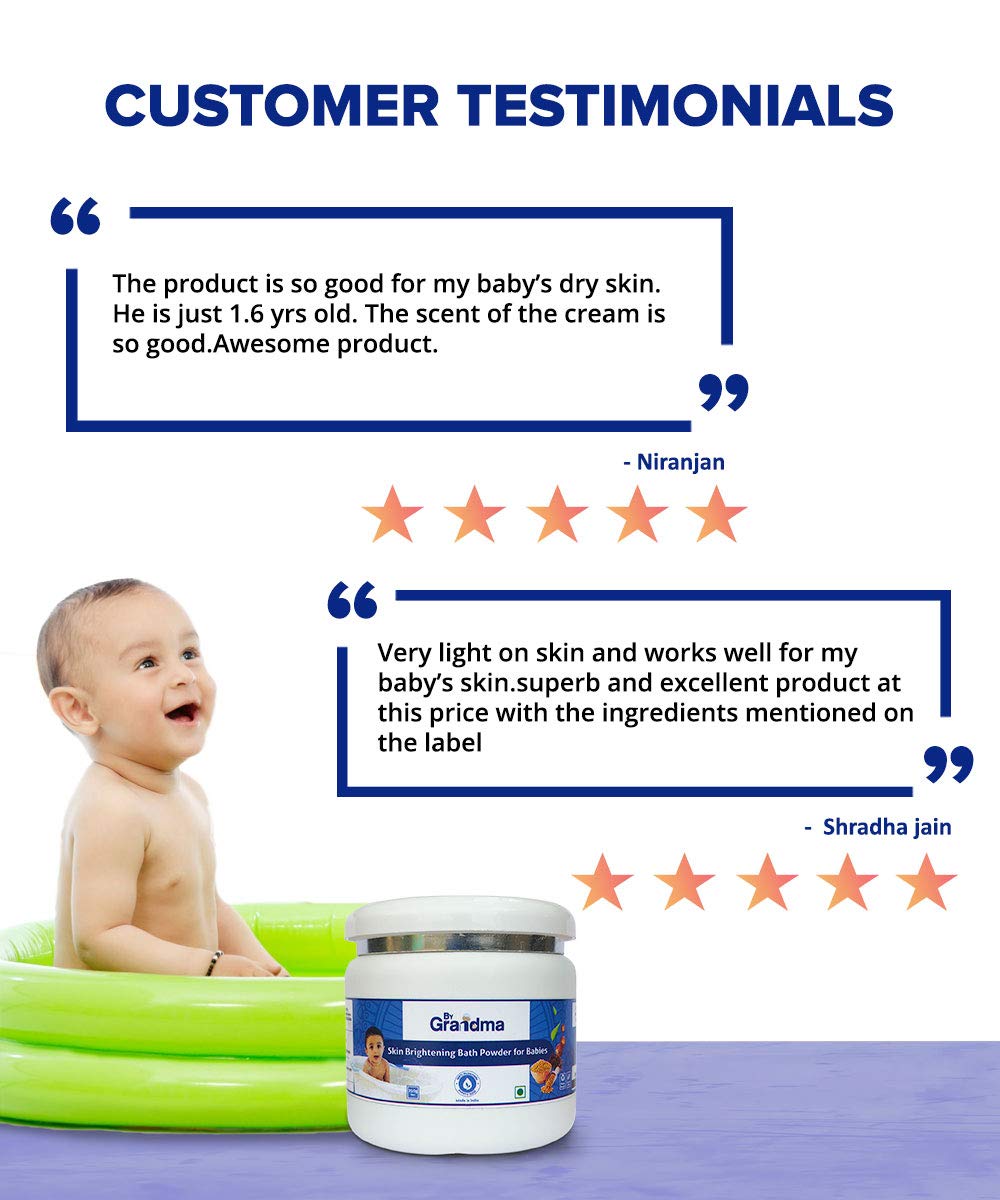 baby skin whitening bath powder