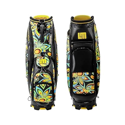 Buy Loudmouth Shagadelic Black 9 Inch Staff Golf Bag Online In Greece B07mc51wg1