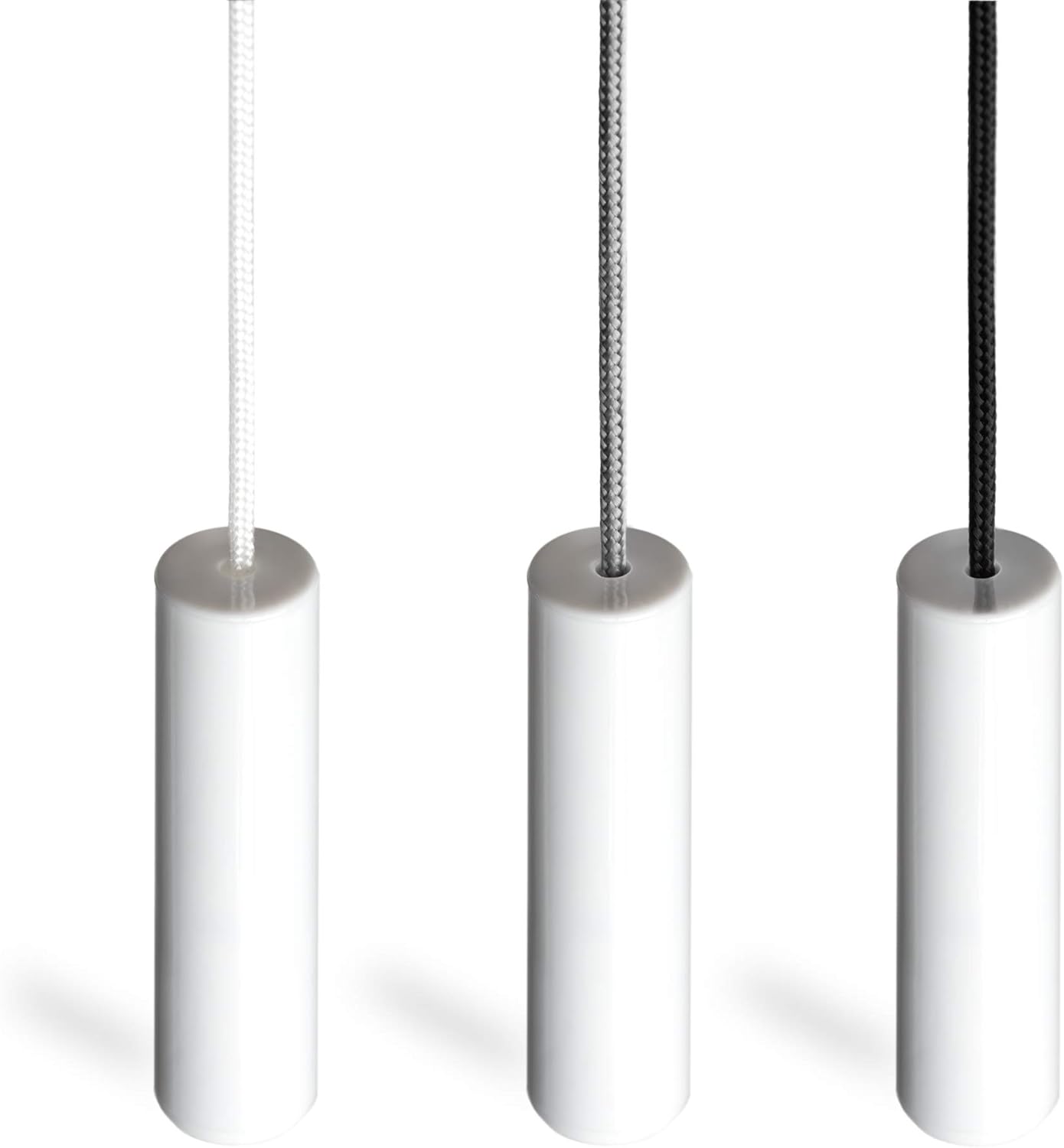 Ceiling Switch Pull Cord String, with Ice White Ergonomic Handle. Choice of Contrasting Bright and Fun Cords - Image 4