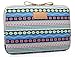 KAYOND Canvas Fabric 15.6 inch laptop Sleeve case-Blue Snowflake