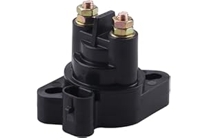 JINGKE Starter Solenoid Relay Switch 12 Volt 2-Terminal Fit for ATV Solenoid Part for Arctic Cat 1000 400 450 500 550 650 700 ATV Solenoid Part Replace for 0445-058 0445-036