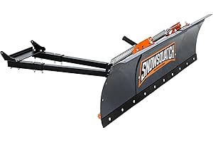 NICHE SNOWSQUATCH UTV Snow Plow System 60-72 Inch Adjustable Steel Blade Universal Mount Kit