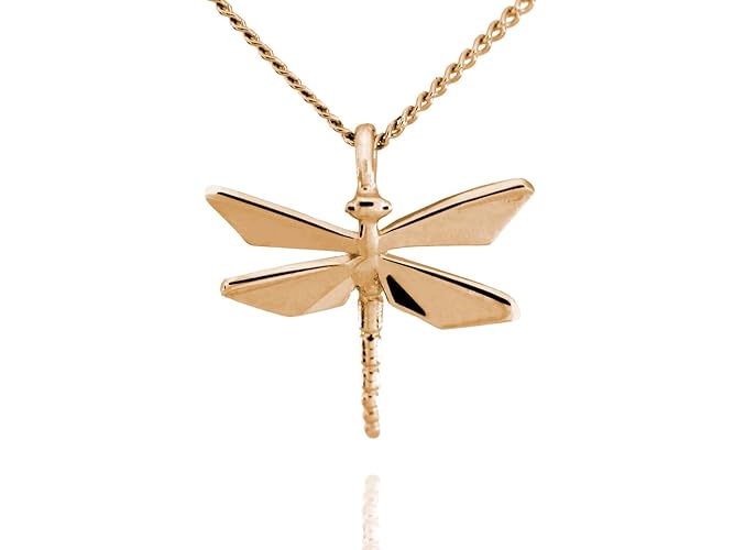 Amazoncom Gold Plated Origami Dragonfly Handmade