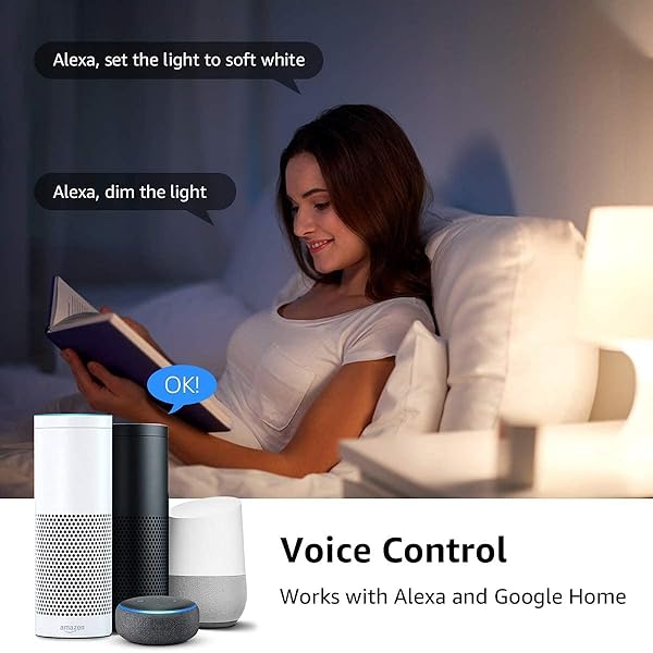 Bombilla LED Inteligente WiFi Regulable LE Bombilla WiFi E27 9W Equivalente a 60W 16 Millones de Colores 806 lmen Lmpara WiFi Luz RGBW Blanca 2700K 6500K Compatible con Alexa Google Home2 Pcs