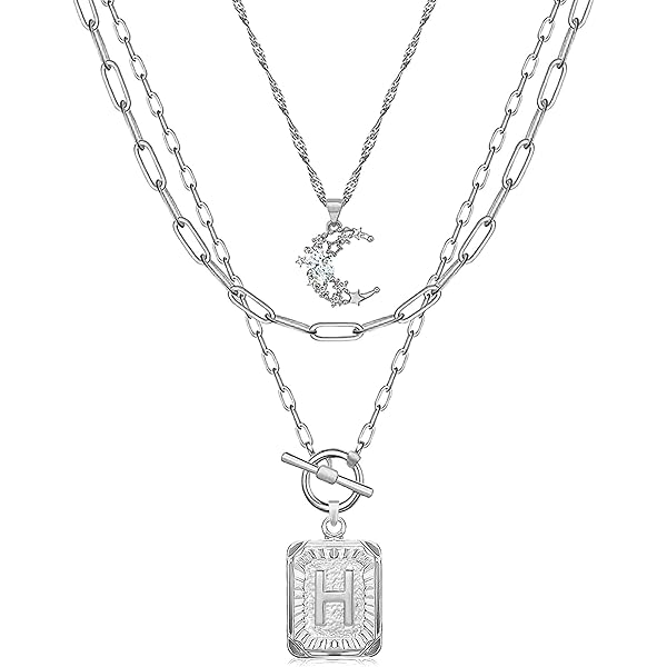 Amazon.com: Daesar 18K White Gold Necklace Chain Women