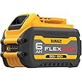 DEWALT FLEXVOLT 20V/60V MAX* Battery, 6.0-Ah (DCB606) , Black
