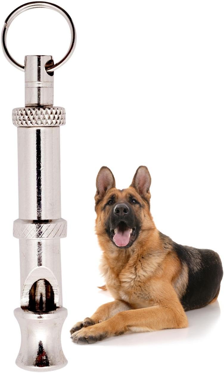 My Dog Whistle Effective Ultrasound Whistle to Train Dogs Premium Brass Metal Adjustable