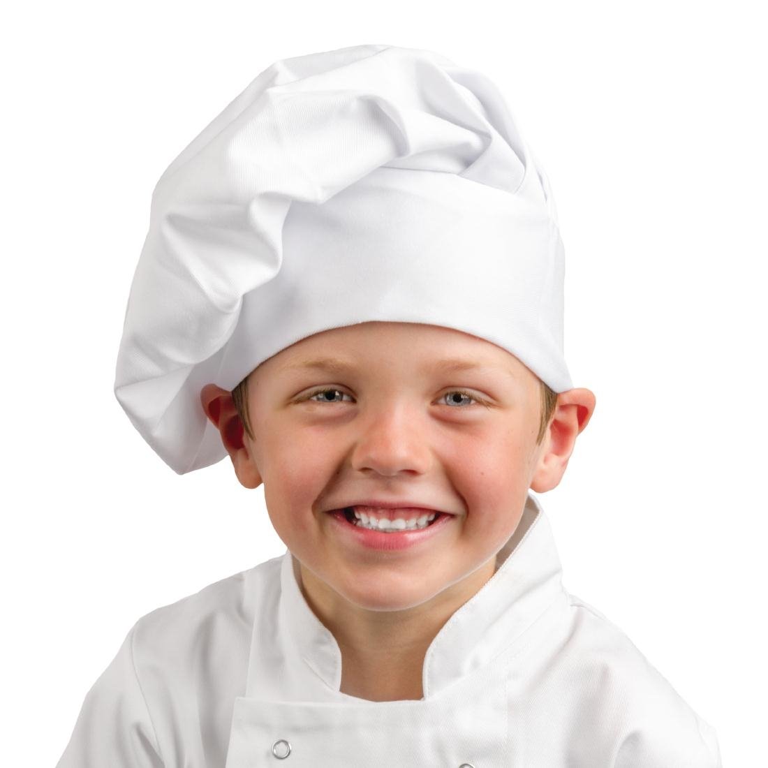 Whites Chefs Clothing A677 Kids Chef Hat, White