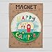 Natural Life "Happy Camper" Car Magnet