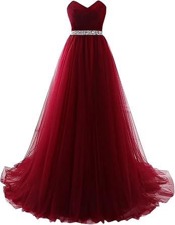 amazon red prom dress