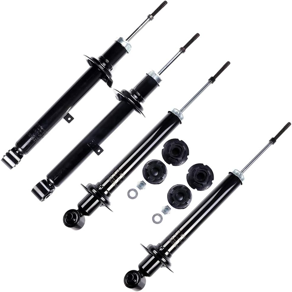 cciyu 4 x Front Rear Struts Shock Absorbers Fit for 2006