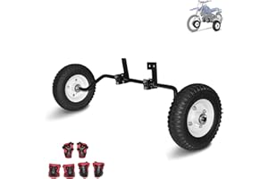LDVROH Dirt Bike Training Wheels, For Razor mx350 mini bike wheels,Compatible with razor MX125 MX400 Honda CRF50 XR50 Z50 Z50R Yamaha PW50 TTR50,and Suitable for All Kinds of 50CC Dirt Bike, Easy to Install