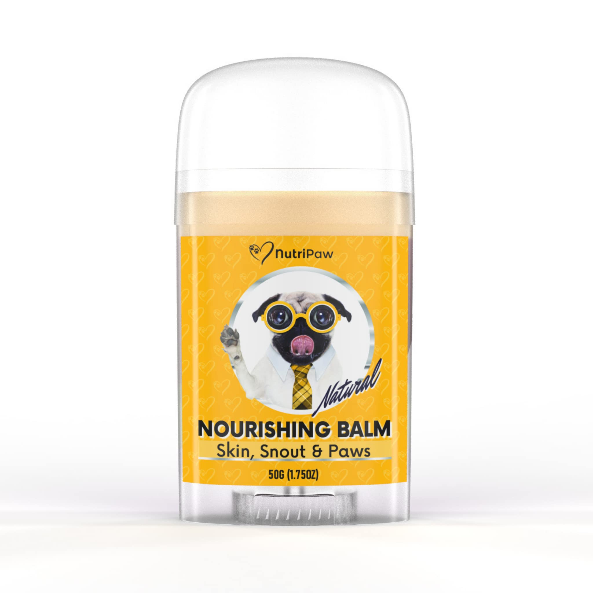 NutriPaw Nourishing Balm For Dogs & Cats - Moisturise & Soothe Dry, Cracked, Flakey Skin, Snout & Paws - Easy to apply - For all ages & breeds